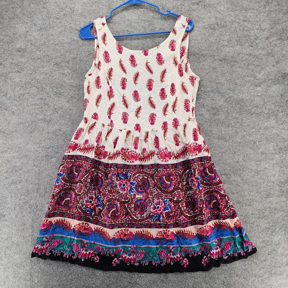 Buckle Patrons of Peace Dress Womens Large Sleeveless Short